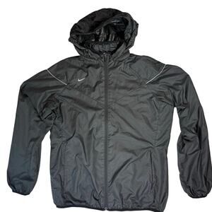 Nike Storm-Fit Women's Training Windbreaker Jacket Black Hooded Size Large